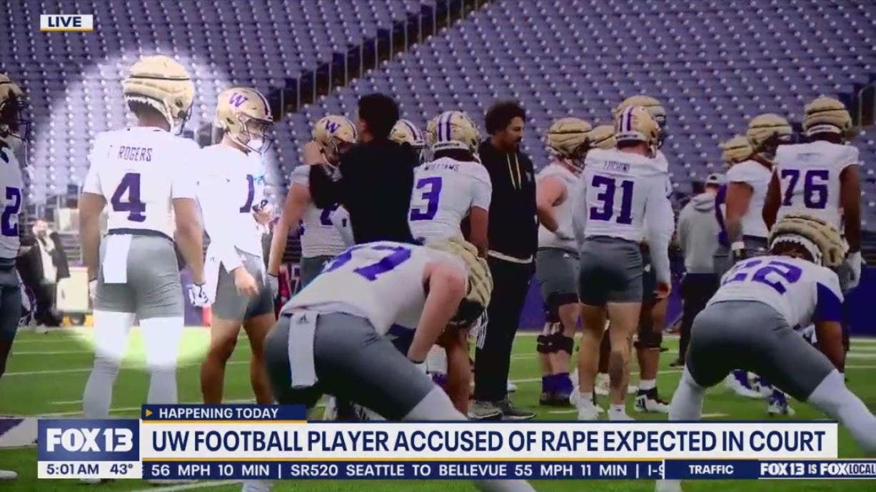 VIDEO: UW football players assault bicyclist in Seattle | FOX 13 Seattle