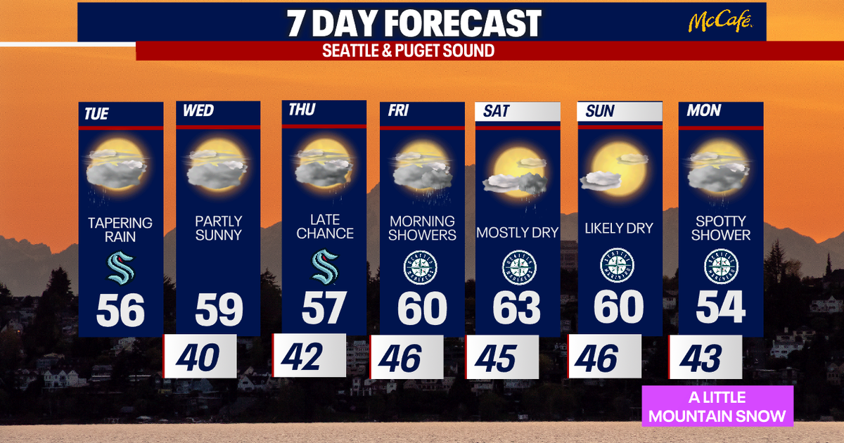 Drier weather on tap for Seattle this weekend | FOX 13 Seattle