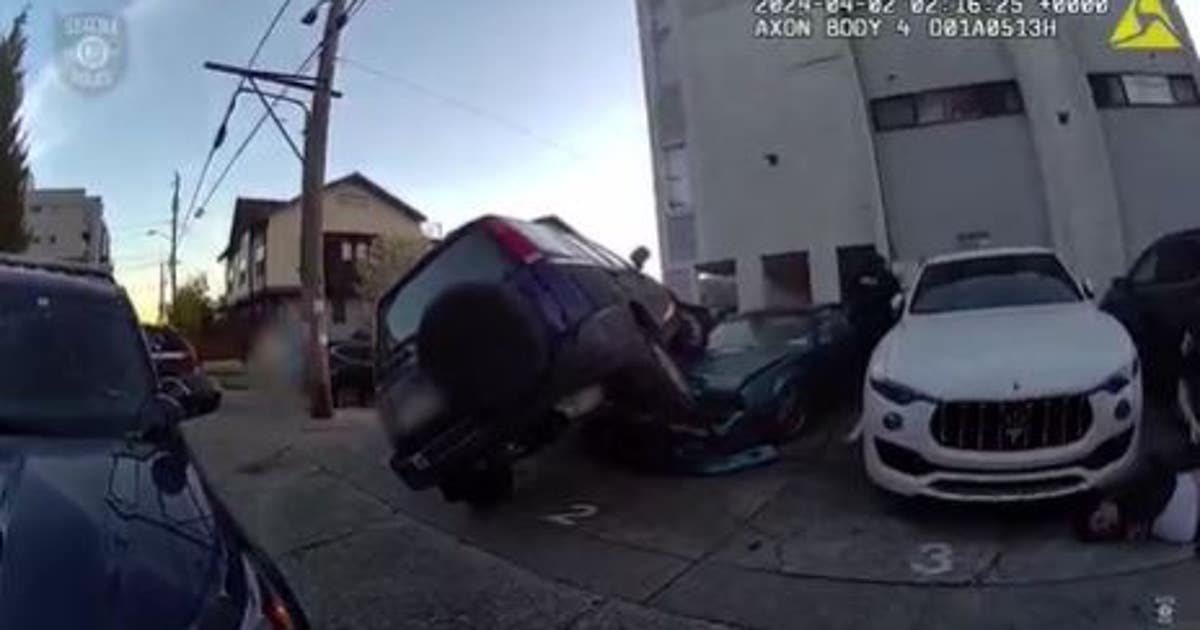 Video: Seattle police arrest man who nearly runs over family | FOX 13 ...