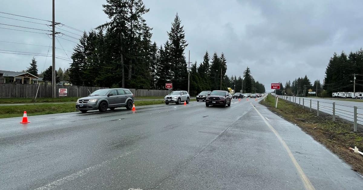 Two killed in crash involving trooper in Mason County | FOX 13 Seattle