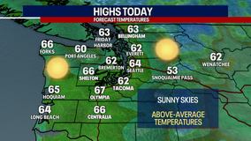 Seattle Weather: More spring sunshine Thursday and Friday