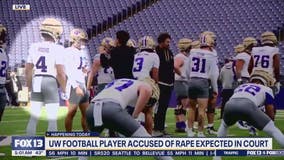 UW football player accused of rape pleads not guilty in Seattle courtroom