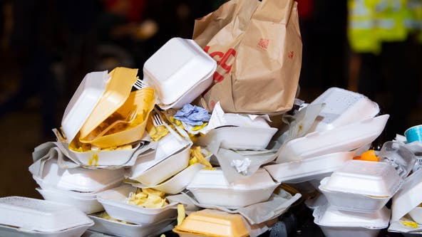 When does the ban on foam takeout containers go into effect in Washington state?