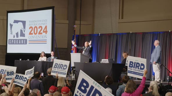 Semi Bird receives WA GOP endorsement at Spokane convention