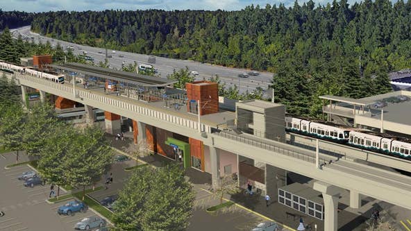 Light rail service from Bellevue to Redmond opens April 27
