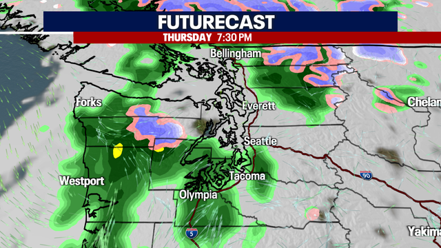 Seattle Weather: Rain clearing in time for the weekend