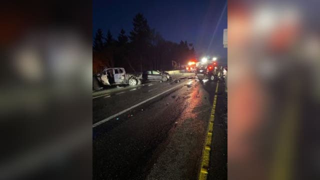 WSP arrests wrong way driver after multi-vehicle crash on I-405 in Renton