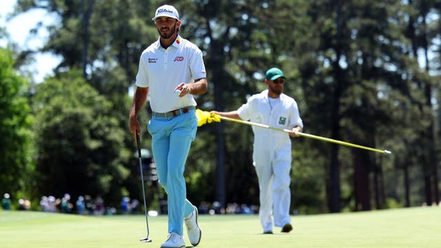 Homa, Scheffler, DeChambeau tied for Masters lead after blustery second round