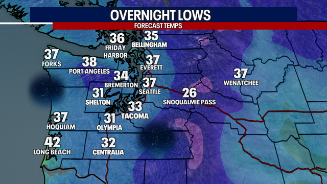Seattle weather: Sunshine and mild temperatures return