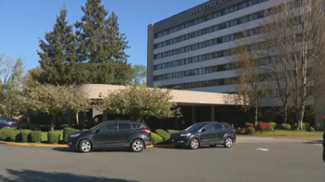 VIDEO: Suspect shot and killed by Seattle Police in Southcenter hotel