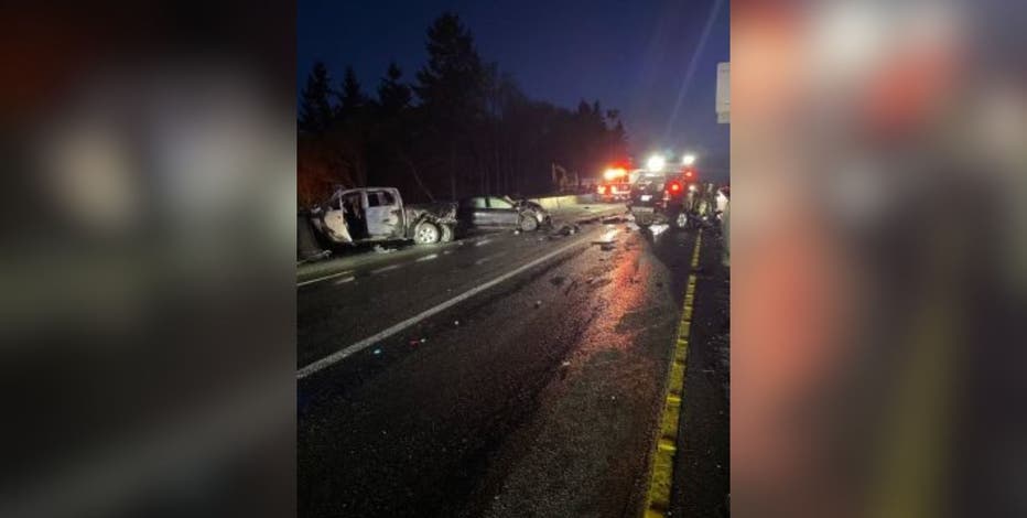 WSP arrests wrong way driver after multi-vehicle crash on I-405 in Renton