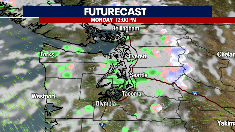 Rain, Mountain Snow Returns Monday | FOX 13 Seattle