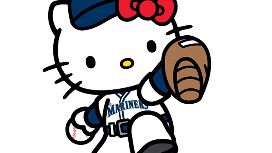 hello kitty mariners logo