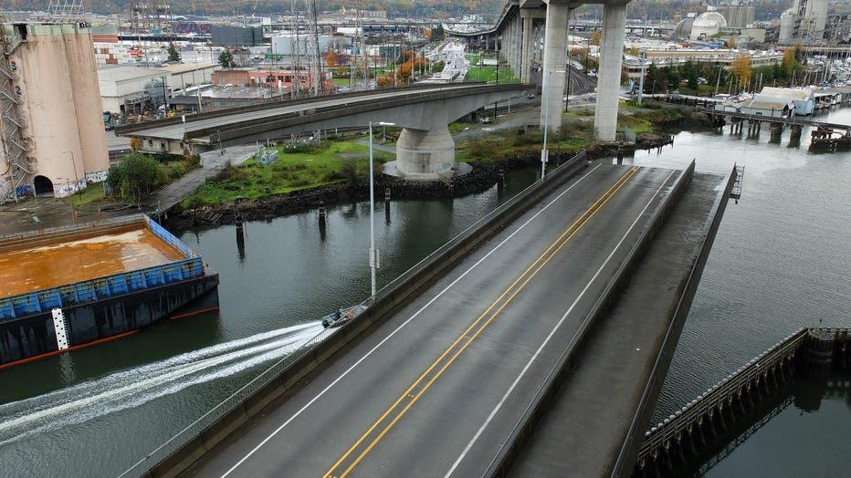 Spokane St Swing Bridge