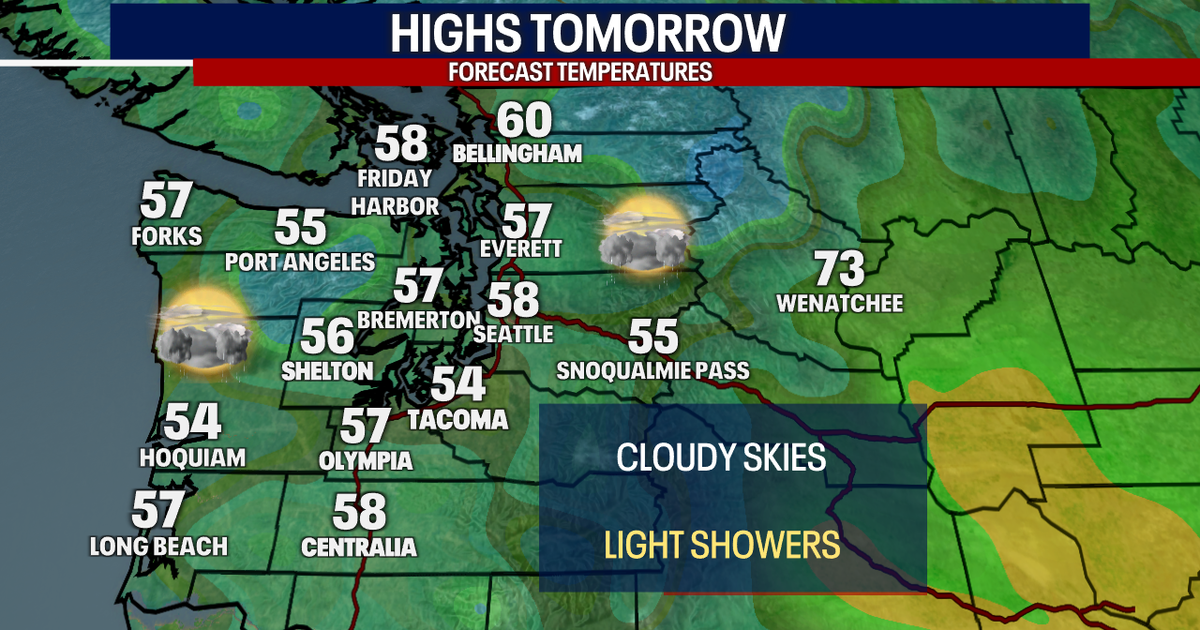 Seattle Weather: Light showers return Friday | FOX 13 Seattle