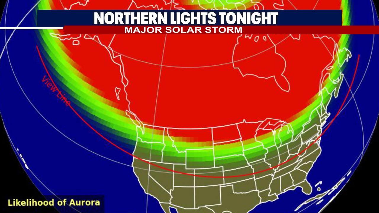 Seattle Weather: Northern Lights Visible Tonight!