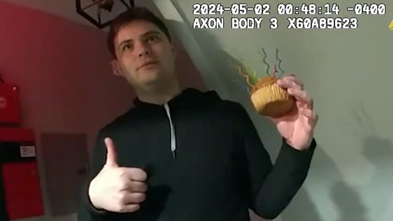 Boston Cops Surprise Resident with Birthday Celebration