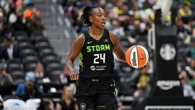Jewell Loyd scores 24 points as Seattle Storm get first win, 84-75, over Mystics