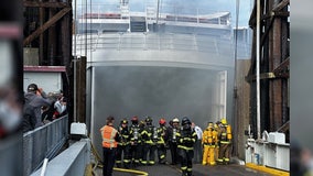 Motorhome catches fire on Port Angeles to Victoria, B.C. ferry