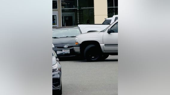 Man whose car was damaged by suspect fleeing police in Ballard has same car stolen from repair shop