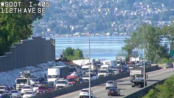 I-405 incident snarls traffic in Renton