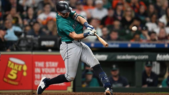 Cal Raleigh’s 9th inning homer gives Mariners 5-4 win over Astros