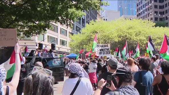 Hundreds protest in Seattle for Palestinian Day of Struggle