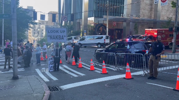 Biden's Seattle visit sparks traffic and airport congestion, pro-Palestine protests