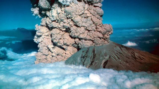 WA's volcanic landscape 45 years after Mount St. Helens erupted