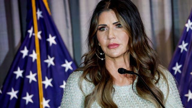 South Dakota Gov. Kristi Noem banned from entering 20% of her state