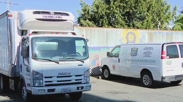 Thieves steal van, damage another from Tacoma food bank in one week