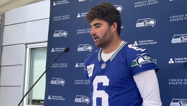 Quarterback Sam Howell excited by move to Seahawks | FOX 13 Seattle