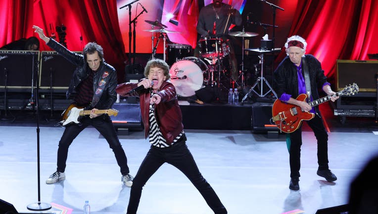 the rolling stones performing photo