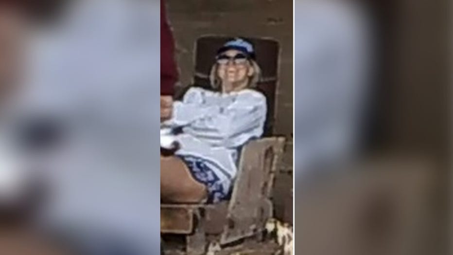 This image shows one of the people who the National Park Service said stole from a historic cowboy camp at Utah's Canyonlands National Park in March. (National Park Service)