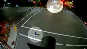 Close call caught on camera: Street racer nearly hits pedestrian in Bellevue