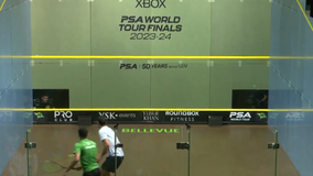 PSA World Tour Championships in Bellevue this week and next year with best squash players in world