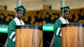 New Orleans valedictorian graduates top of his class while homeless