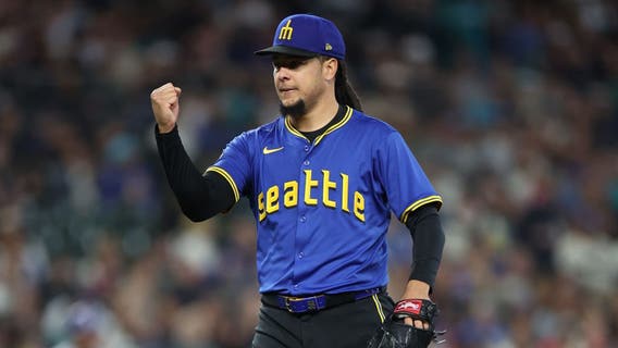 Castillo throws gem, Rodríguez drives in go-ahead run as Seattle Mariners beat Rangers 3-2