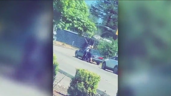 Road rage suspect arrested for assault after shoving 65-year-old man to the ground