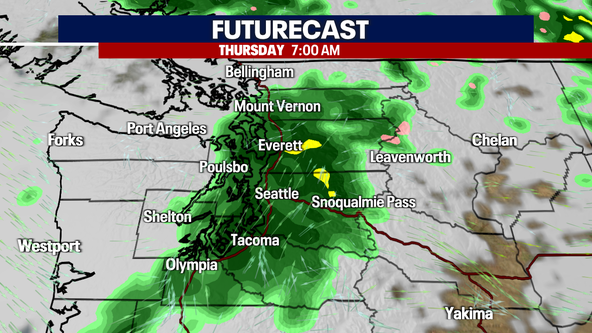 Seattle Weather: Showers and cooler temperatures Thursday