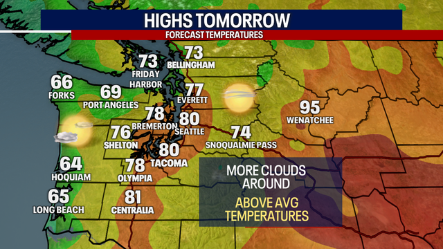 Seattle weather: Sunny and warm start to summer