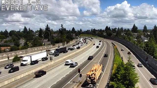 Road-rage shooting investigation caused I-5 closure in Everett