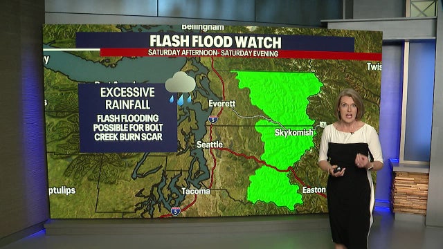 Seattle weather: A few showers expected for Father's Day