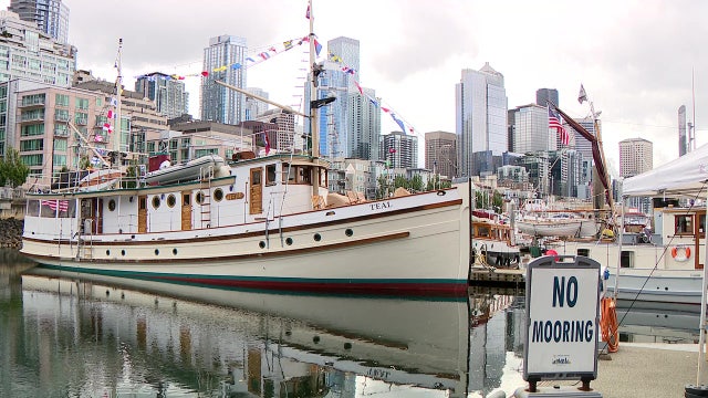 Classic yachts, boats parade Puget Sound for Bell Harbor Rendezvous