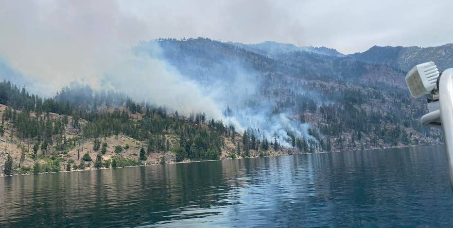 Pioneer Fire in Chelan County burns over 7 square miles