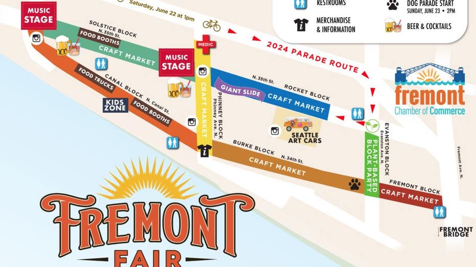 2024 fremont fair map