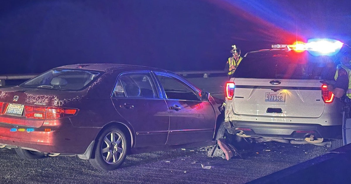 DUI driver arrested after crashing into trooper's vehicle in WA | FOX ...