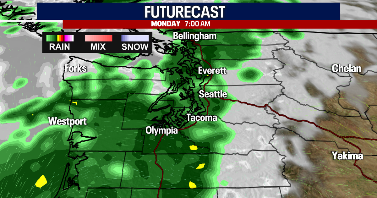 Rare soaking rain event Monday in Seattle and Puget Sound | FOX 13 Seattle