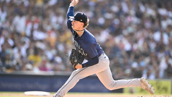 Miller throws 6 innings, Rodríguez makes defensive gem in Mariners' 2-0 victory over Padres