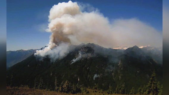 Lightning sparks Miners Complex wildfire, burning 500 acres in WA
